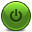 Power Button Green Icon